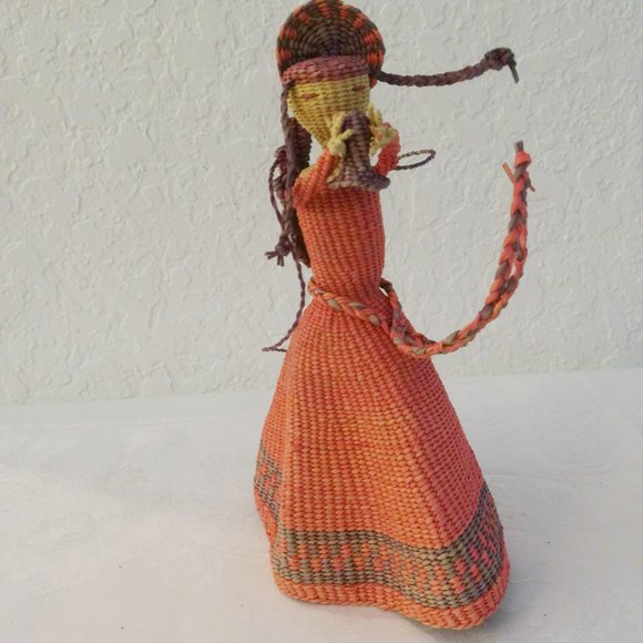 Vintage Colombian Angel Ornaments, Set of 4 - Picture 6 of 9